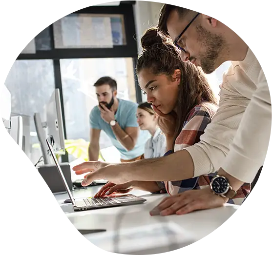 Developer-Team bei der Arbeit